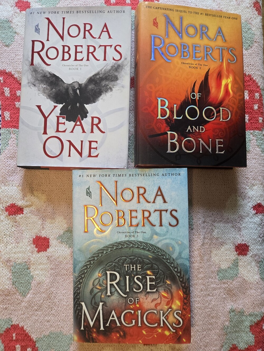 Chronicles Of The One Hardcover Book Set By Nora Roberts
